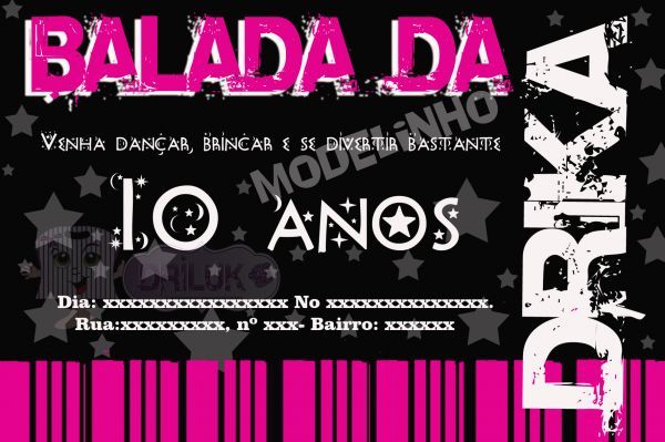 Convite Balada 4