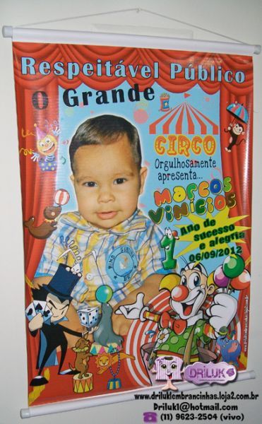 BANNER CIRCO / 50X70